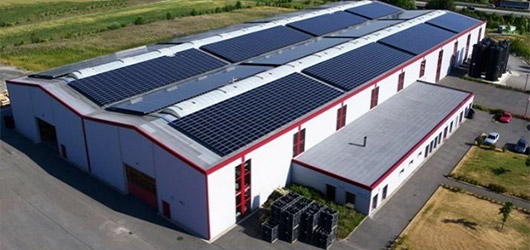 Bâtiments industriels solaires